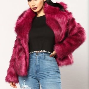 Faux Fur Jacket